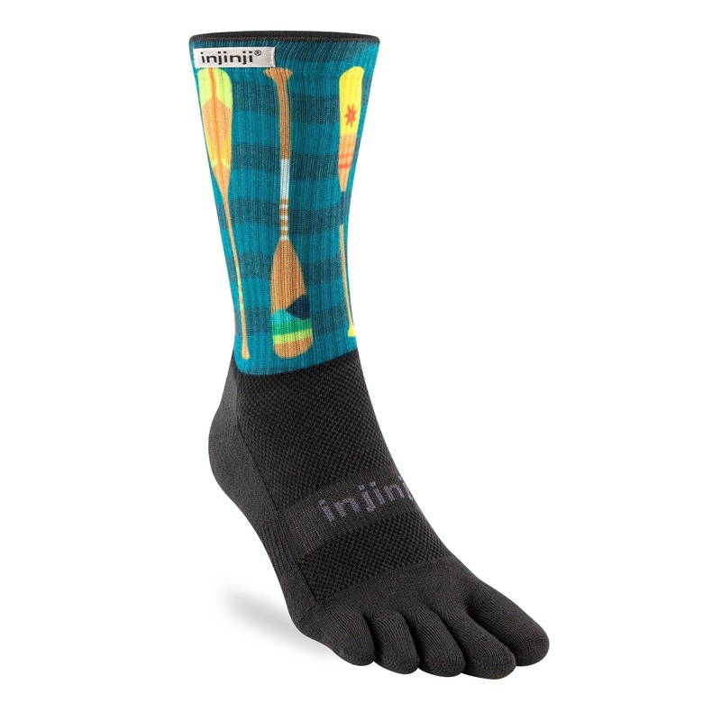 Injinji Trail Sock | Midweight | Crew Length | Paddle