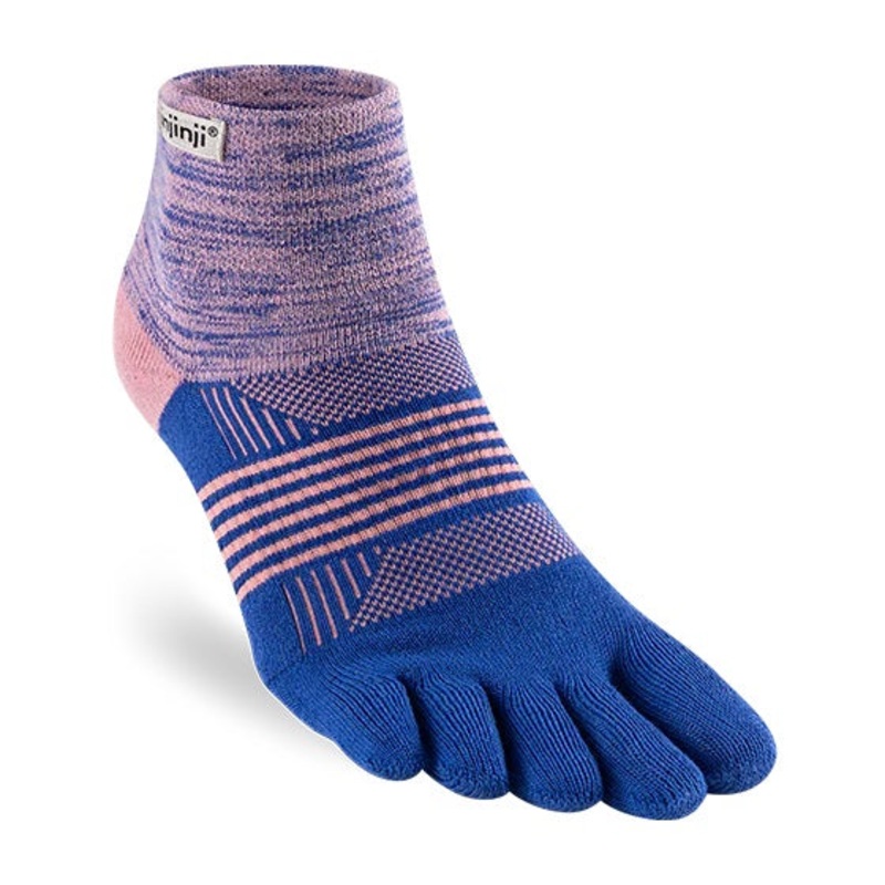Injinji Trail Sock | Midweight | Mini-Crew | Orchid | Womens