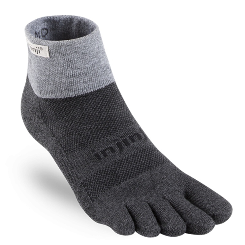 Injinji Trail 2.0 | Midweight | Mini-Crew | Granite