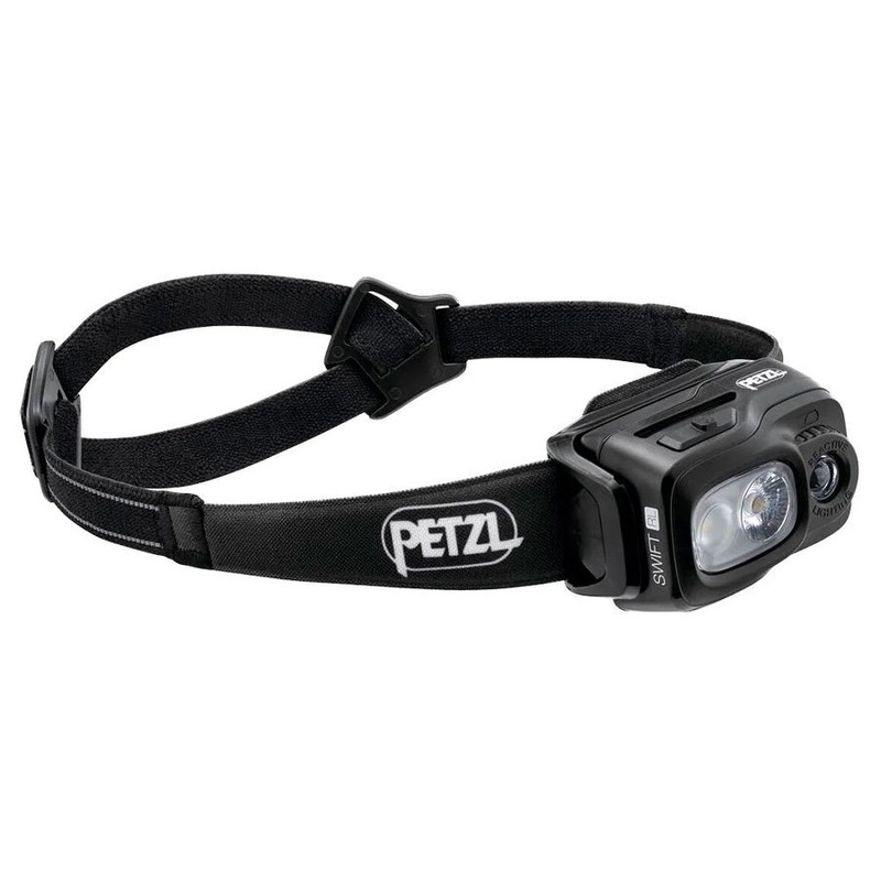 Petzl Swift RL | 1100 Lumens Reactive Headlamp | Black