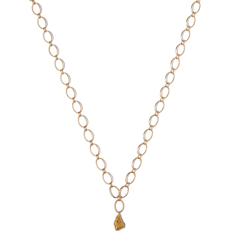 Earth Vertical Necklace