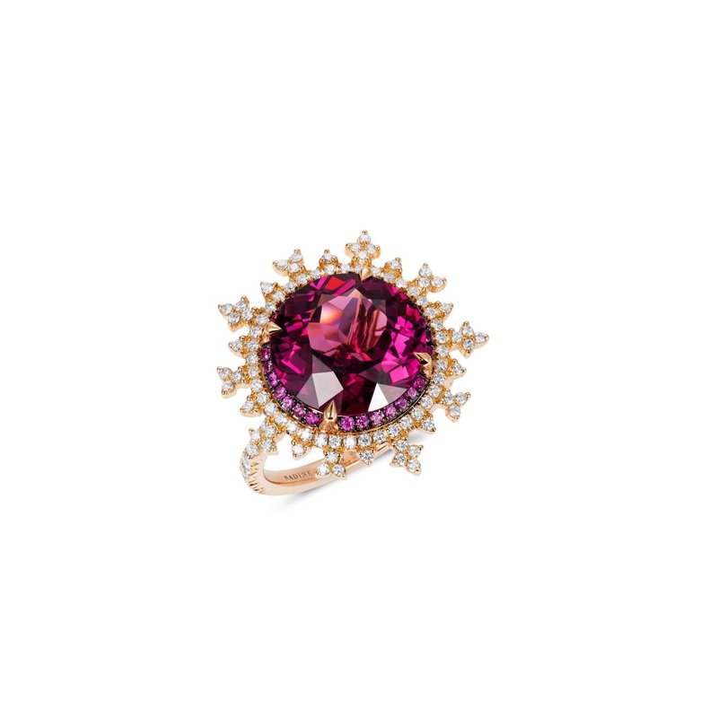 Tsarina Fire Flake Ring