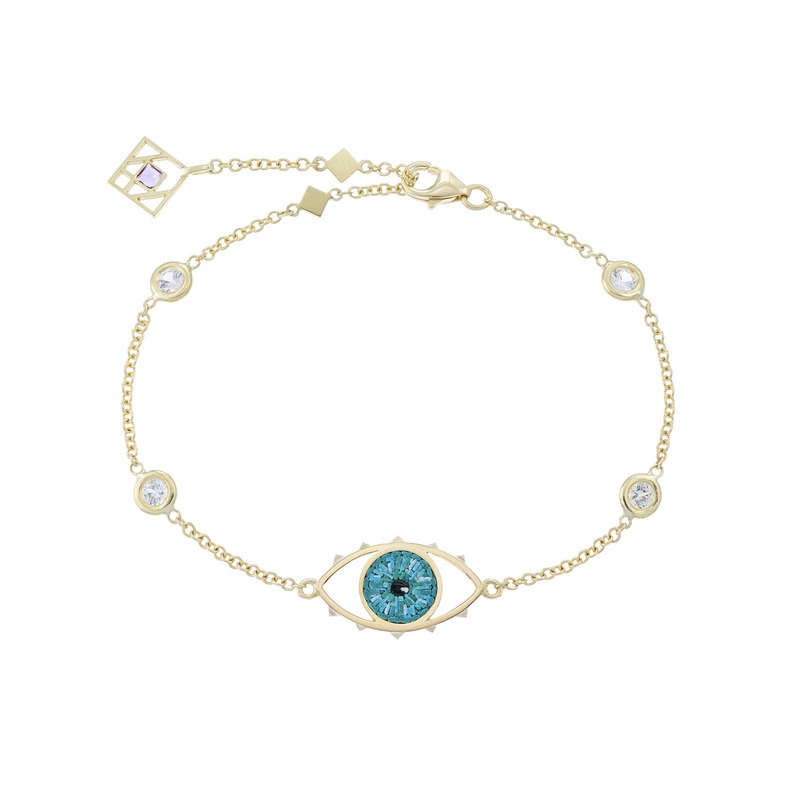 Turquoise Eye Bracelet