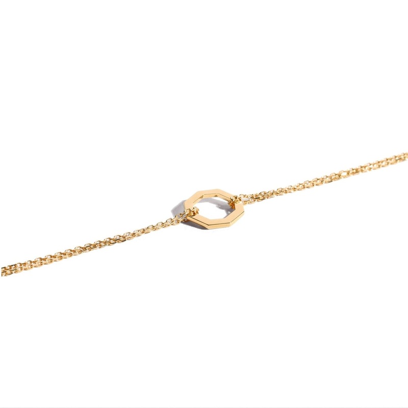 Le Petit Octogone Bracelet Yellow Gold