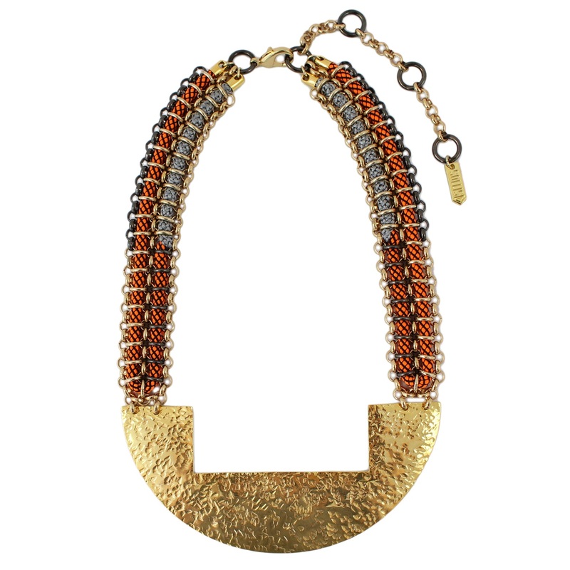 Kuba Necklace – Orange