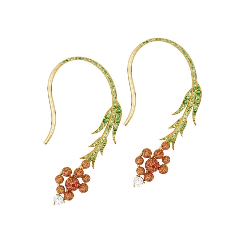 Natural Treasures Mimosa Climber Earrings