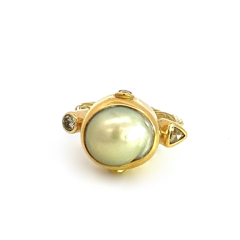 Pearl Cocktail Ring