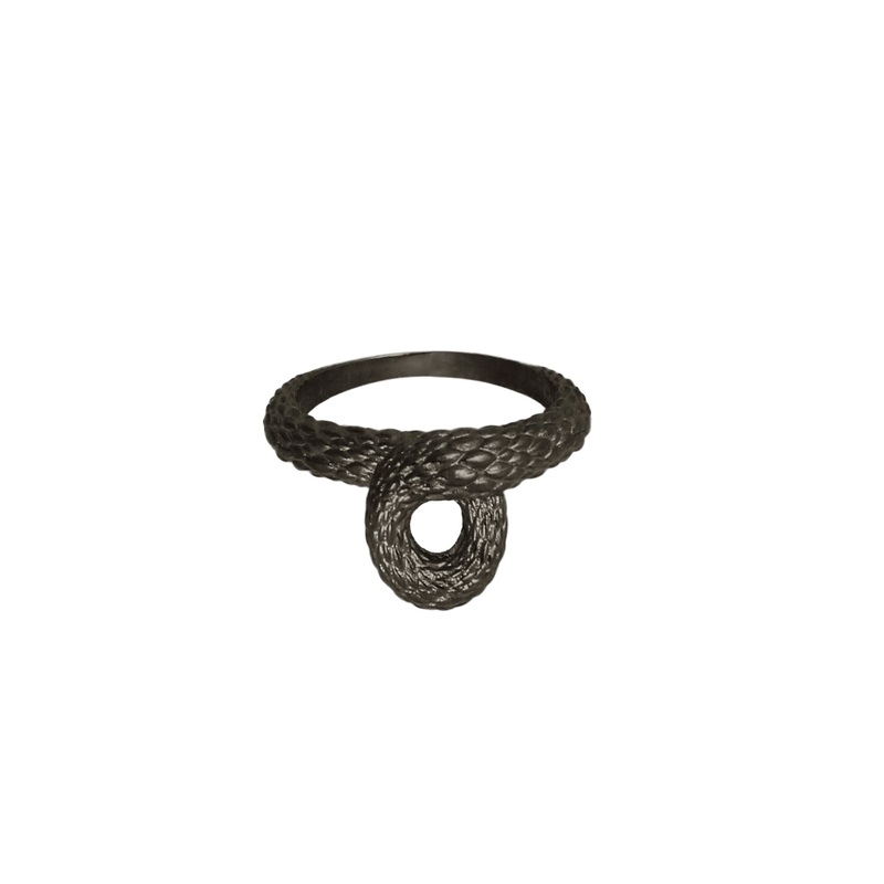 Twisted Tales Ring in Black