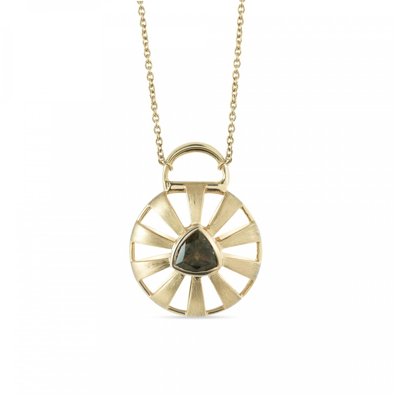 Green Tourmaline Necklace