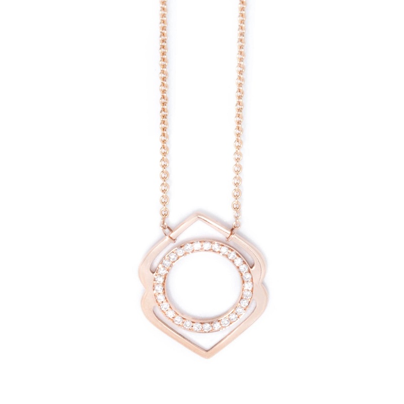 Ajna Paved Diamonds Necklace