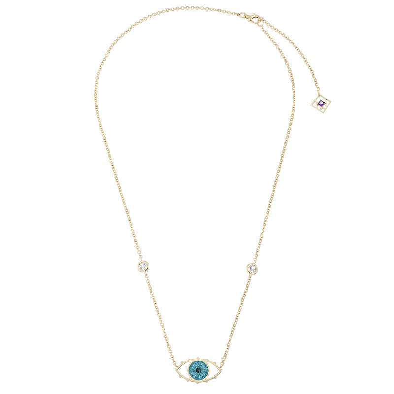 Turquoise Eye Necklace