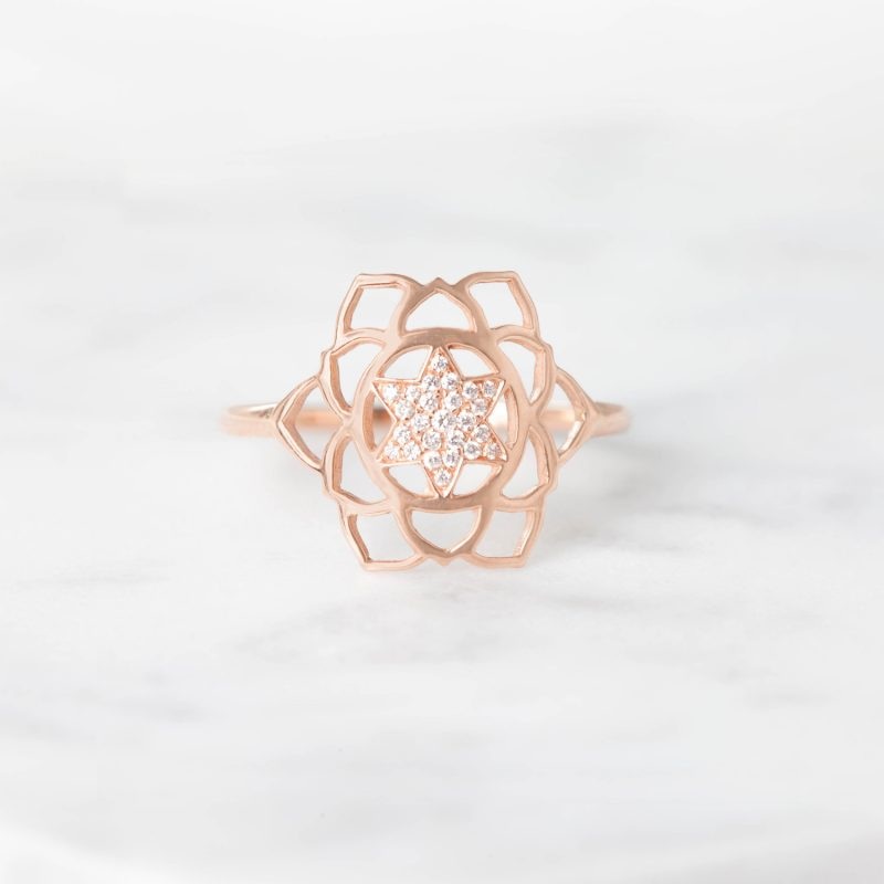 Anahata Paved Diamonds Ring