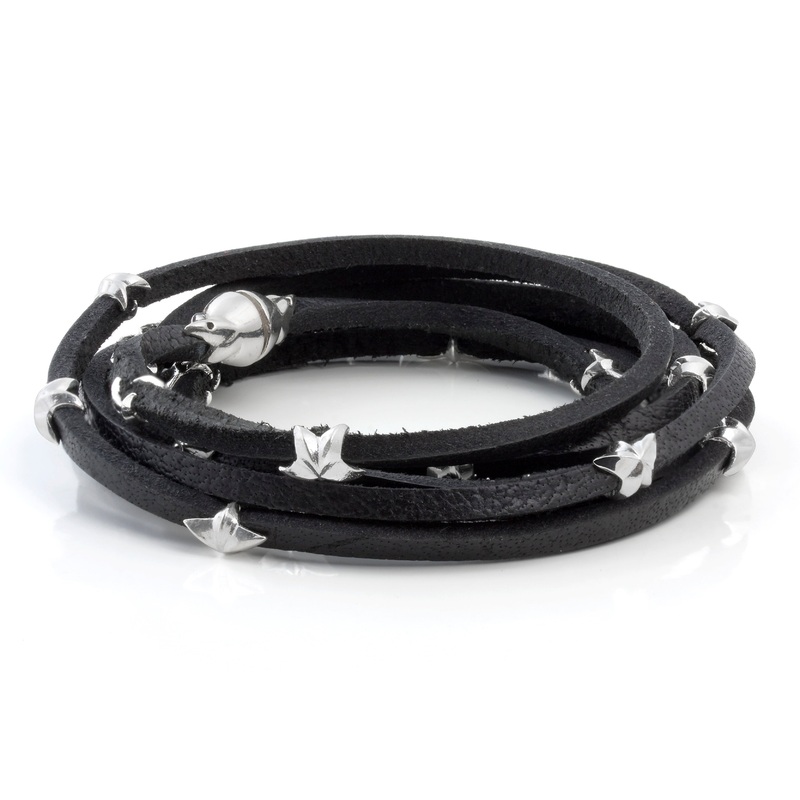 Leather Star Bracelet