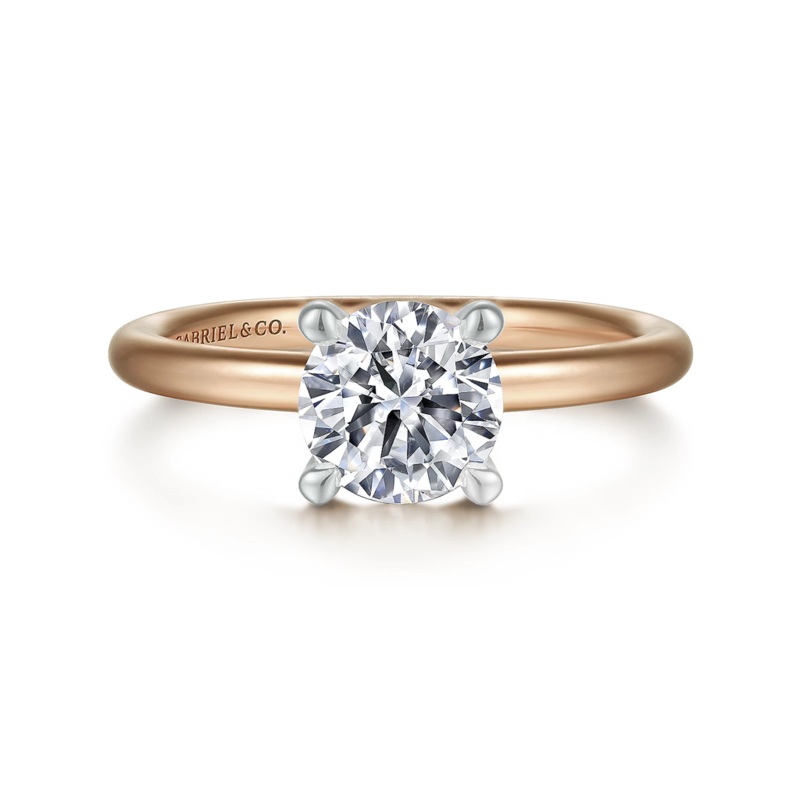 Gabriel & Co. Lark – Solitaire Engagement Ring Mounting