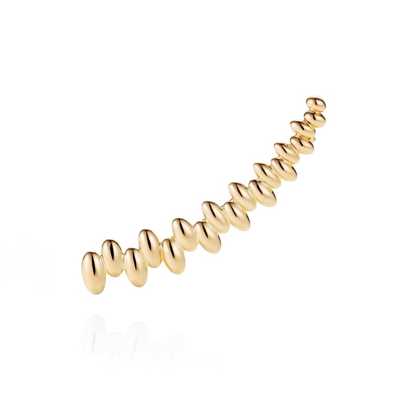 Skinny Earcuff in Yellow Gold
