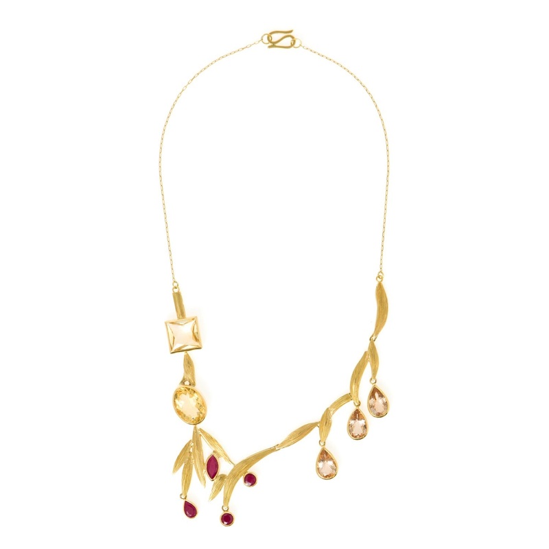 Van Goghs Gladioli Necklace