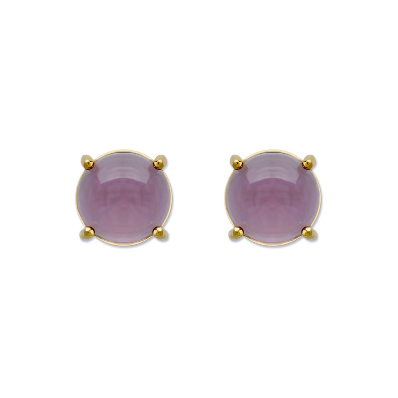 6mm Round Stud Earrings