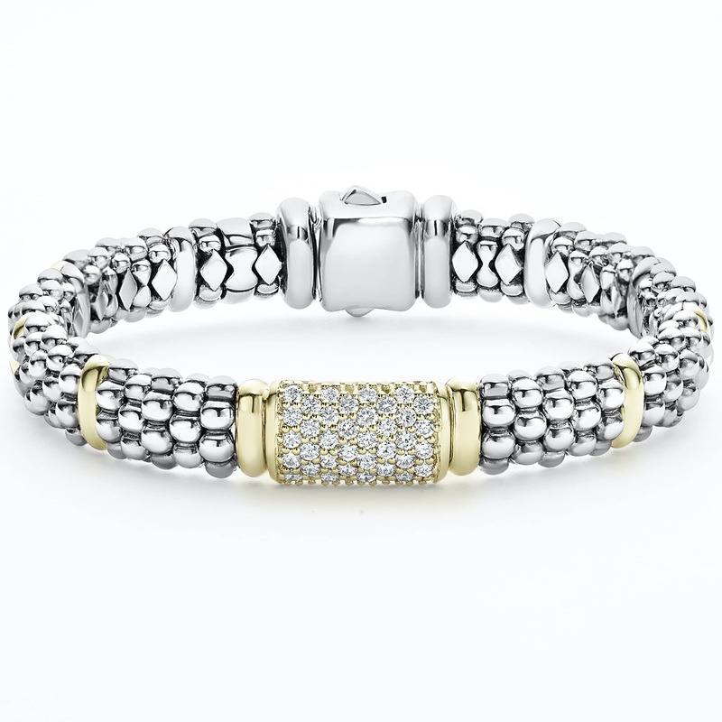 Signature Caviar Caviar Diamond Bracelet | 9mm