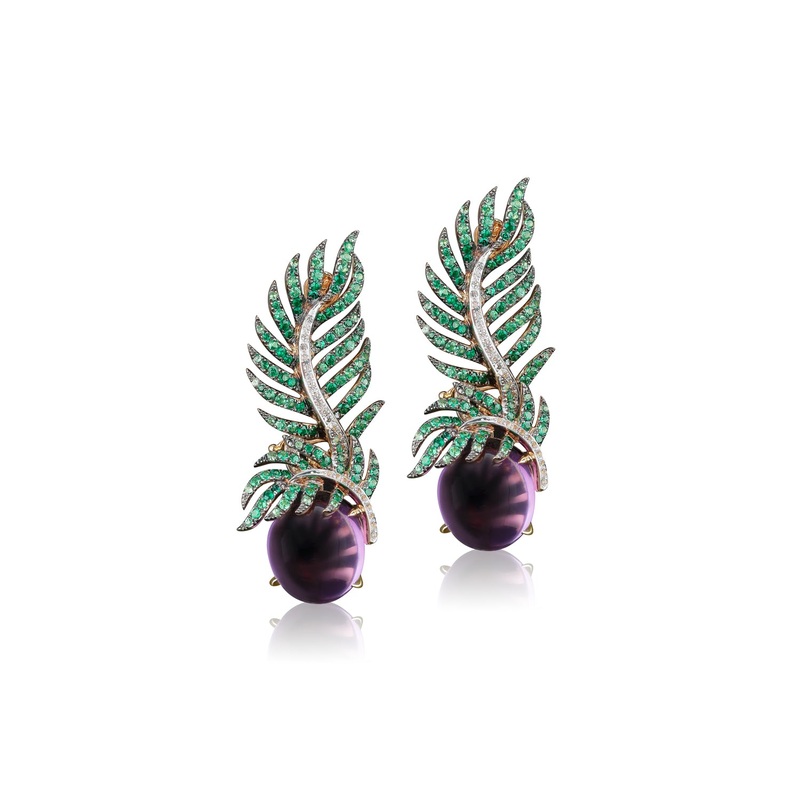 Palm Statement Earrings