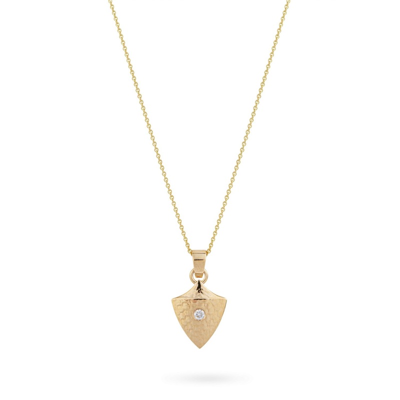 Yellow Gold Brave Necklace