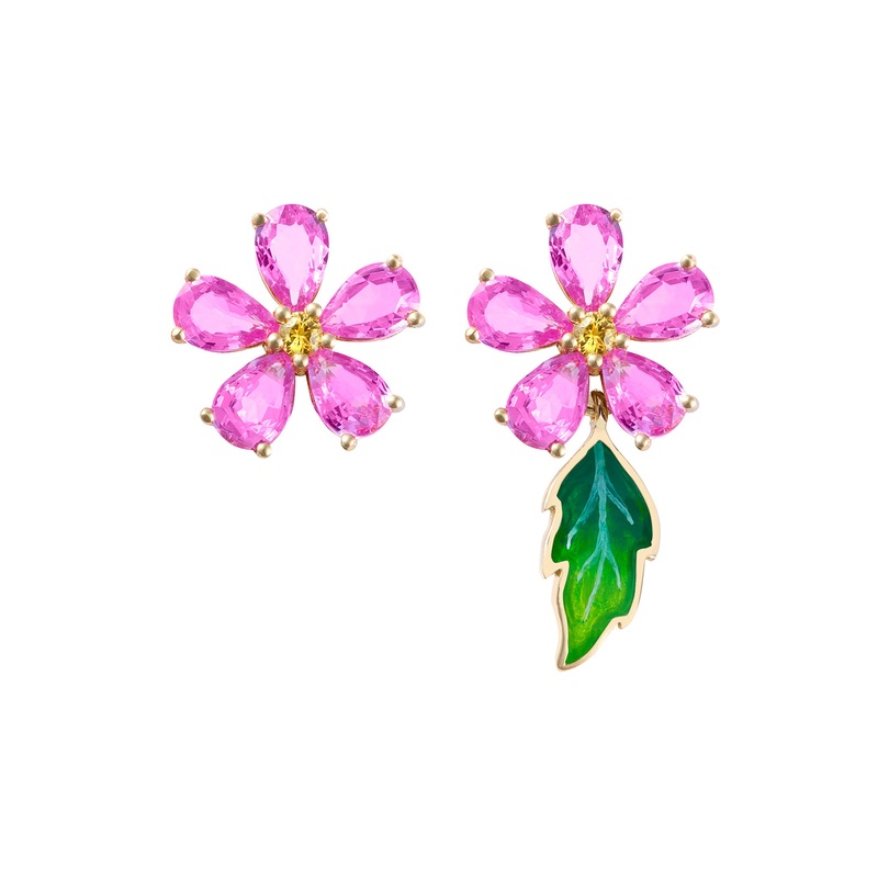 Forget Me Not Mini Studs – Pink