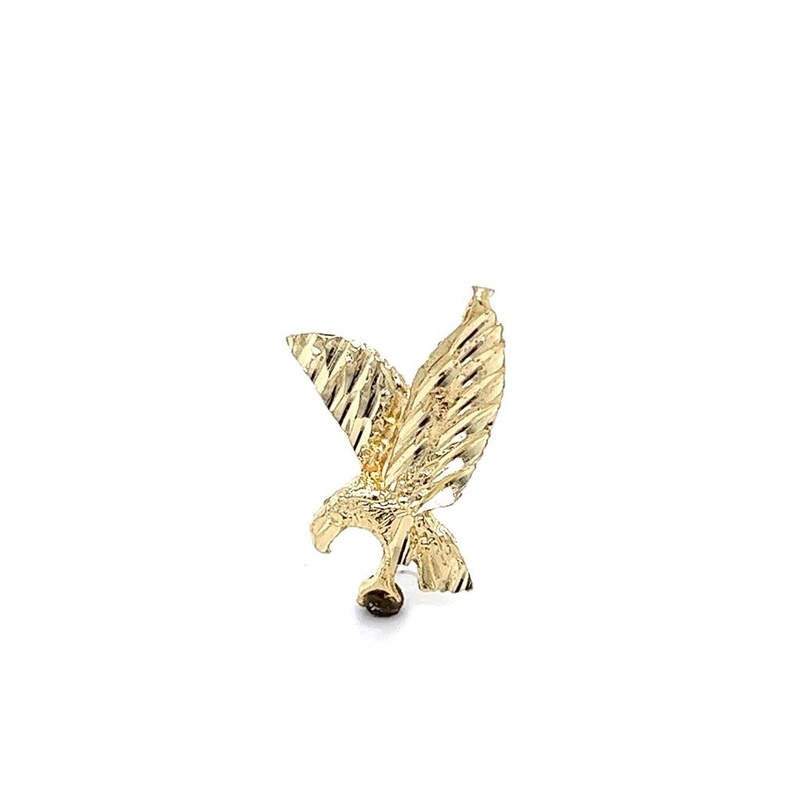 Yellow 14 Karat Eagle Gold Charm Estate Jewelry with
