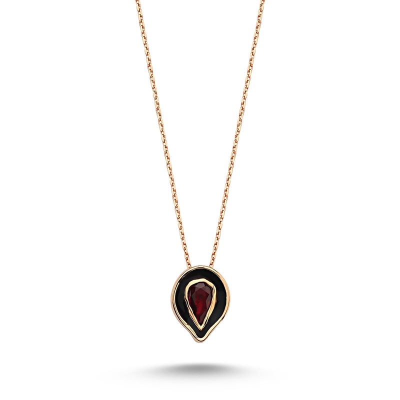 Baby Dragon Ruby Necklace