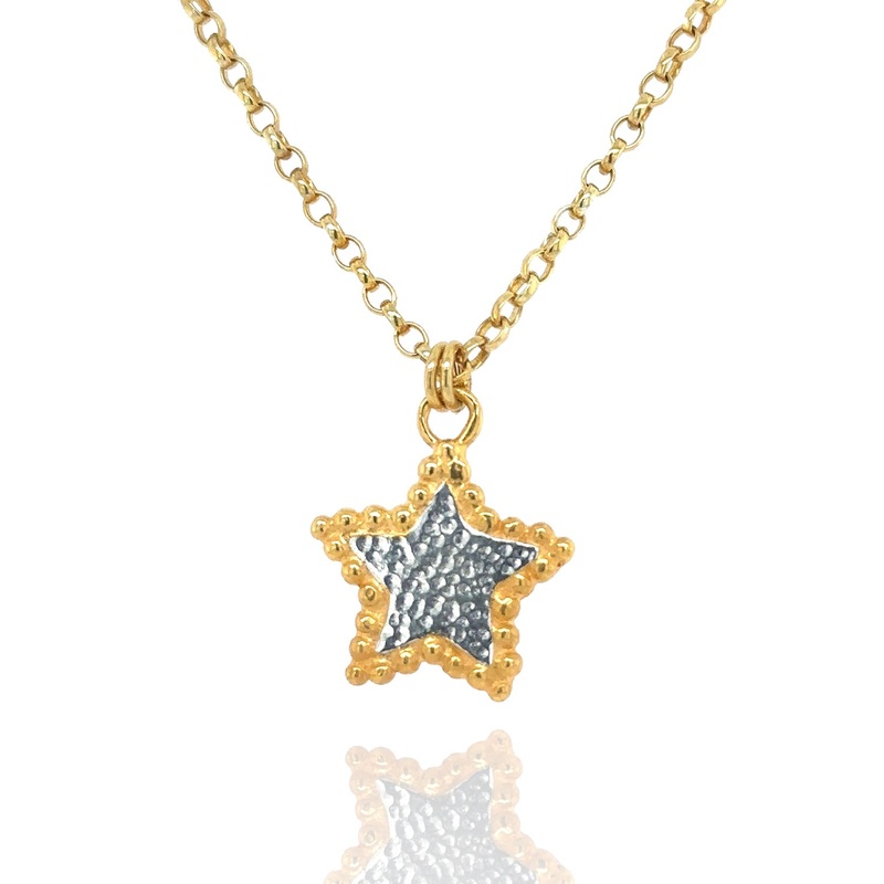 Hespe Star Pendant – Gold