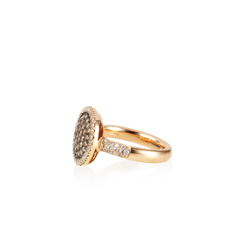 Venezia Rose Gold Medium Ring