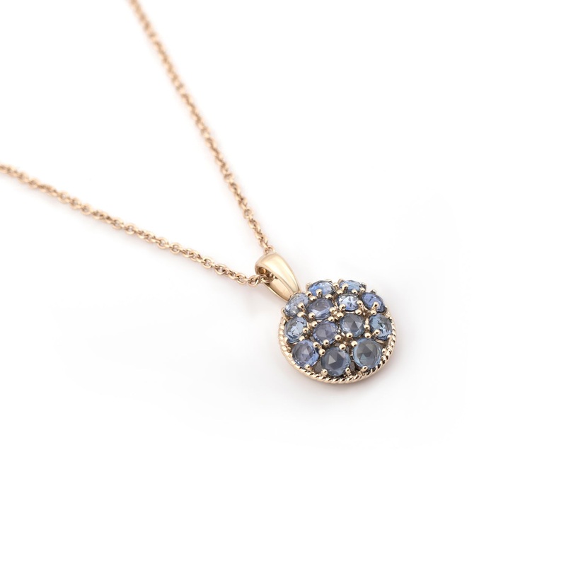 Pendant Zero 1 – Sapphires