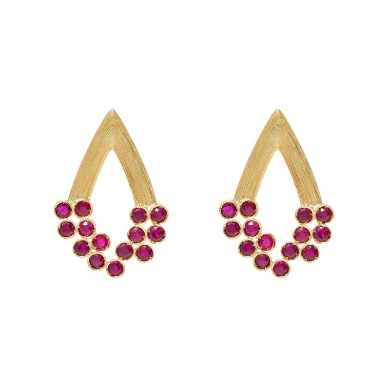 Van Gogh’s Poppies Earrings