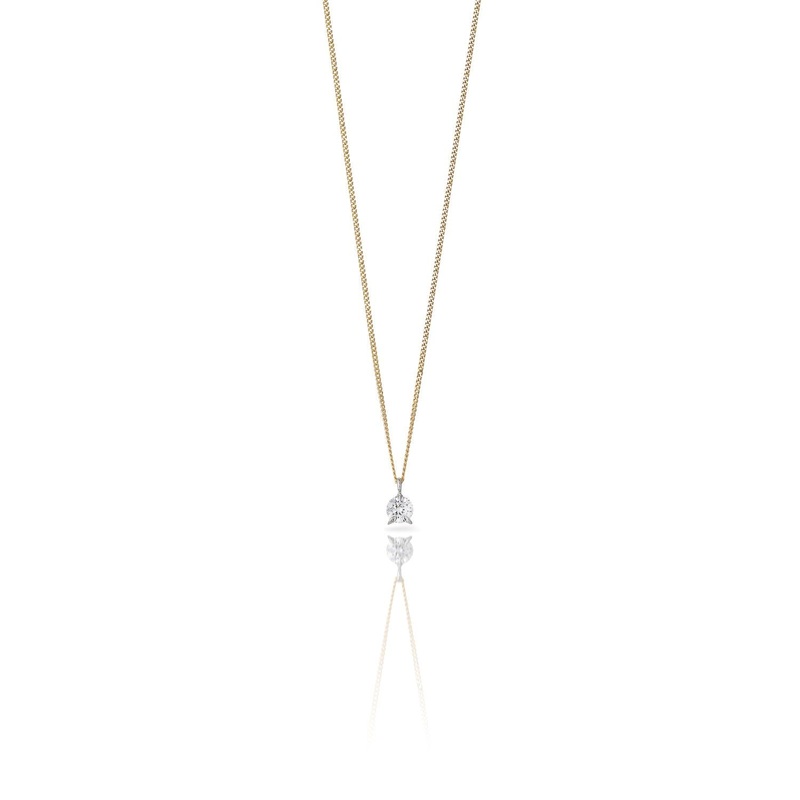 Bombette Solitaire Necklace