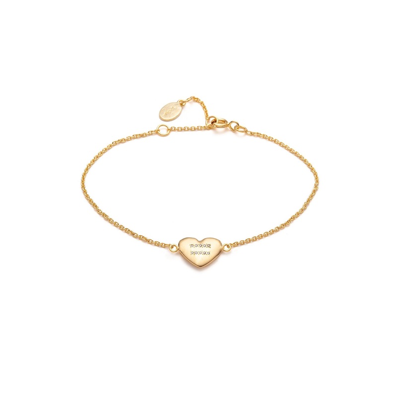 Global Goal #5: Equality Heart Bracelet