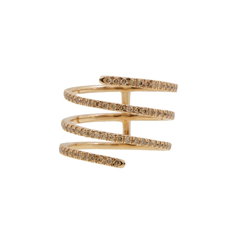 Harmonic Coil Ring (Pink Gold)