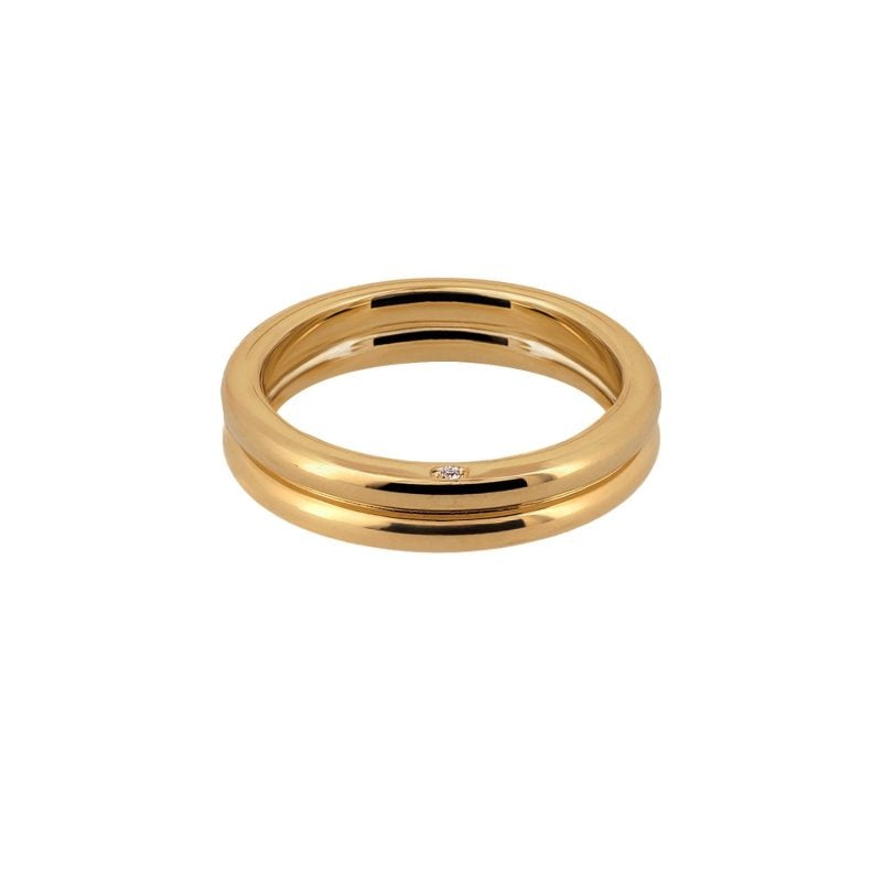 Serenity Double Band Ring