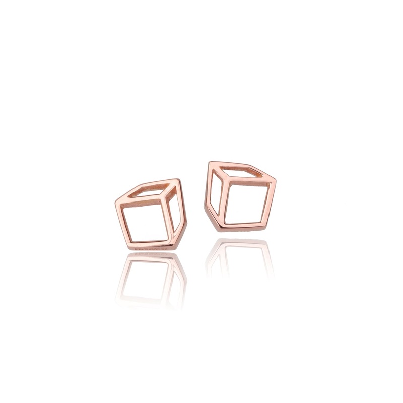 Small Cuboid Studs
