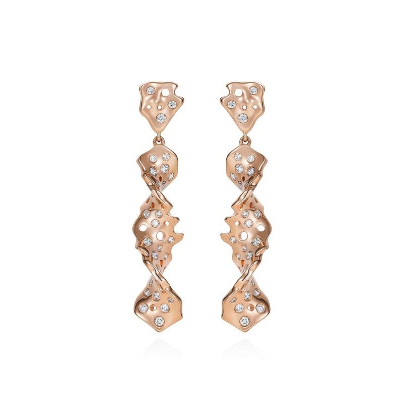 Star Twisted Earrings