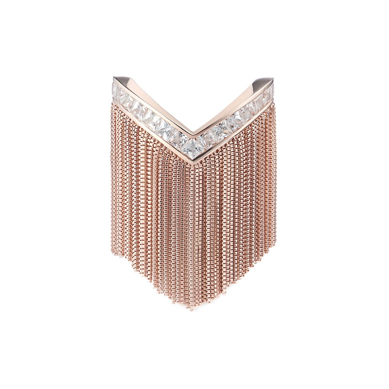 Trinity Ring in Rose Gold