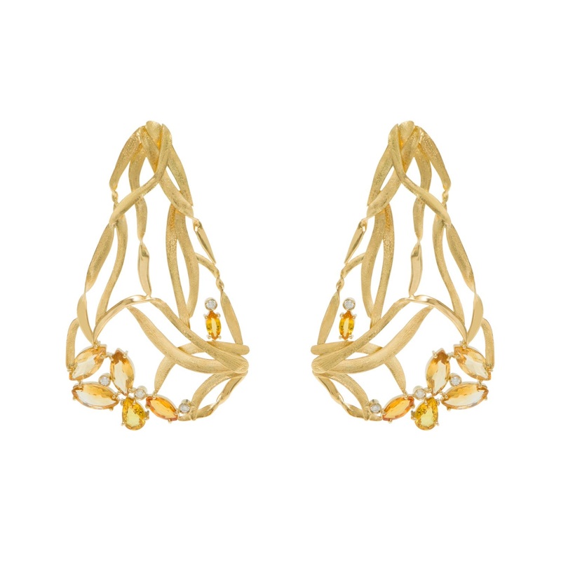 Van Goghs Fritillaries Earrings