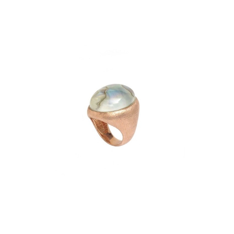 Ajei Abalone Orb Ring