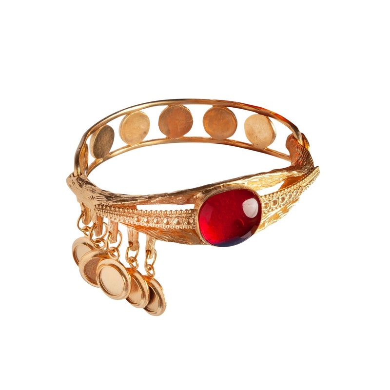 Ruby Eye Bracelet