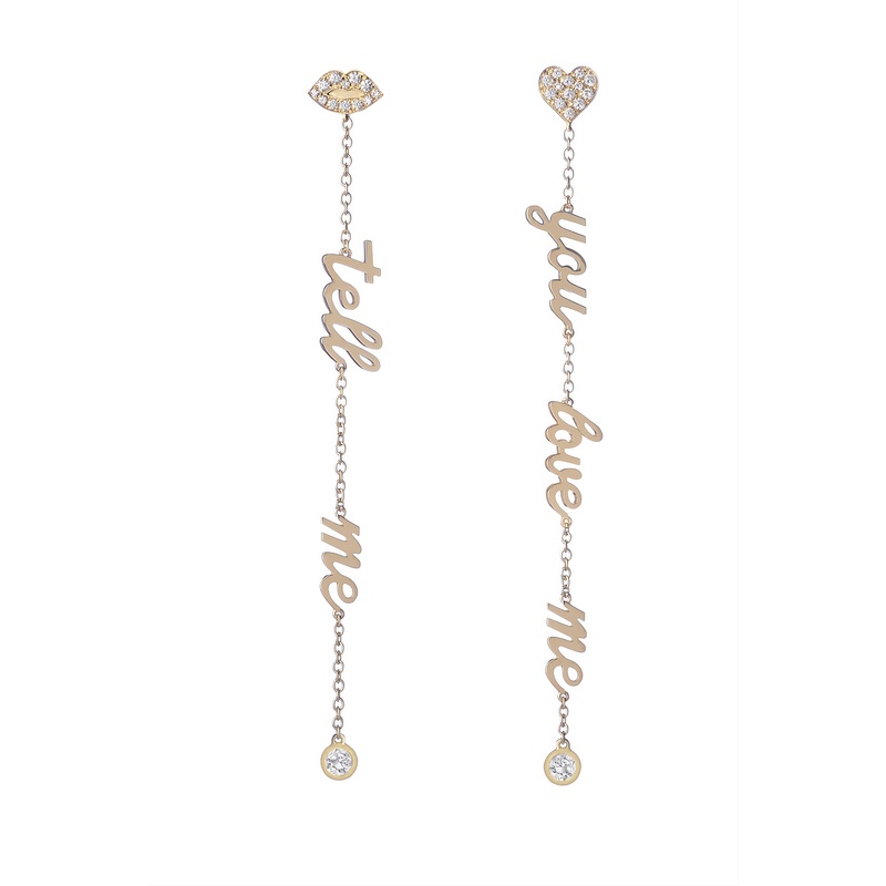 Tell Me Earring & You Love Me Earring