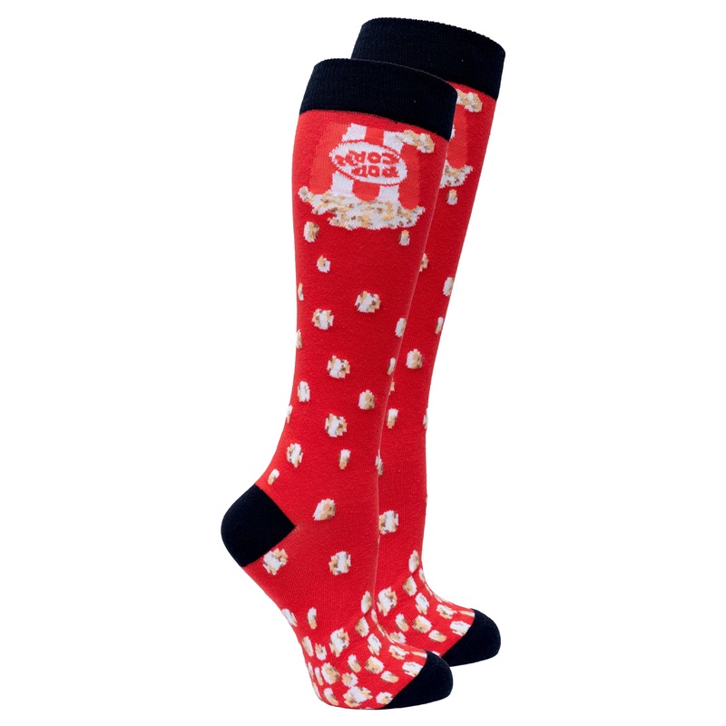 Women’s Popcorn Knee High Socks