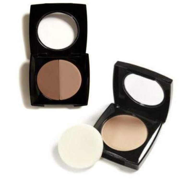 Danyel Duo Blenders Contouring Foundation – Tawny Beige/Soft Beige & Translucent Pressed Powder