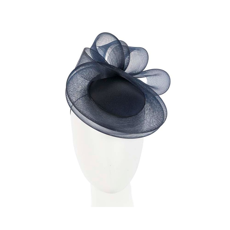 Dark Navy Custom Made Cocktail Hat