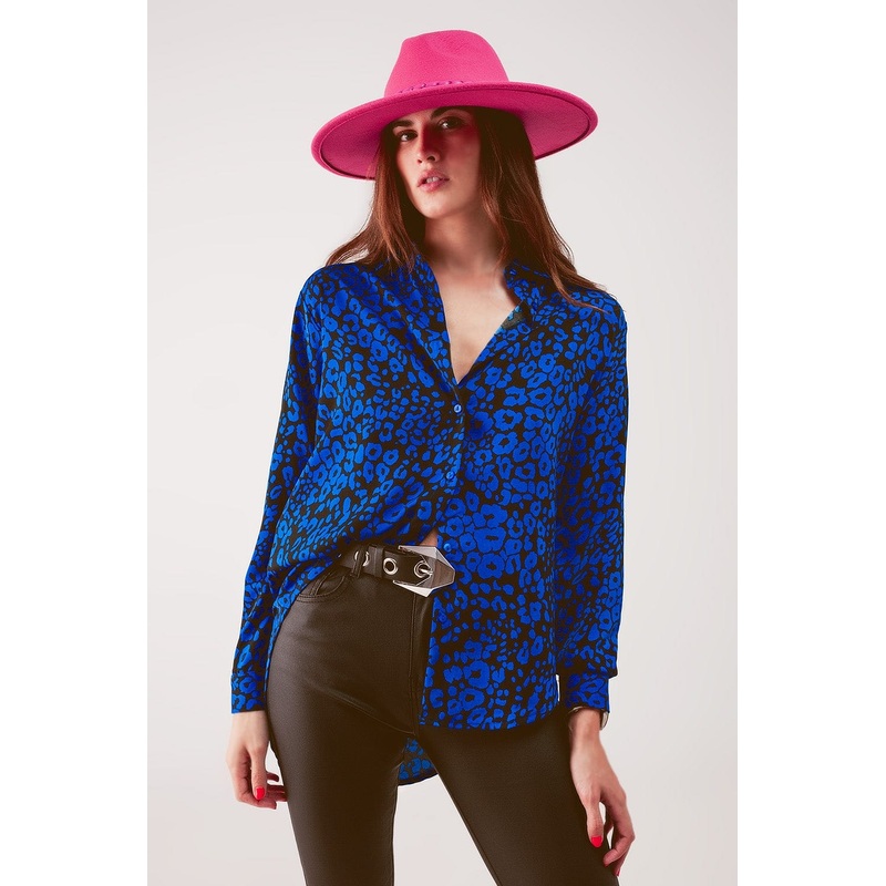 Animal Shirt In Blue