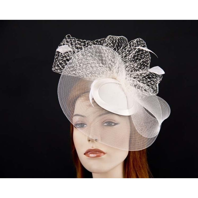 Bridal cocktail hat for wedding K4835BR