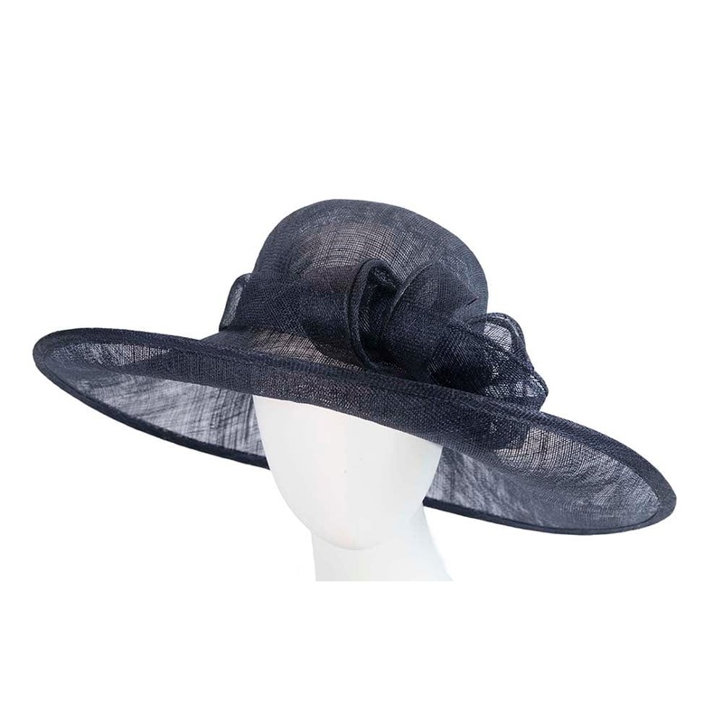 Large navy racing hat by Max Alexander