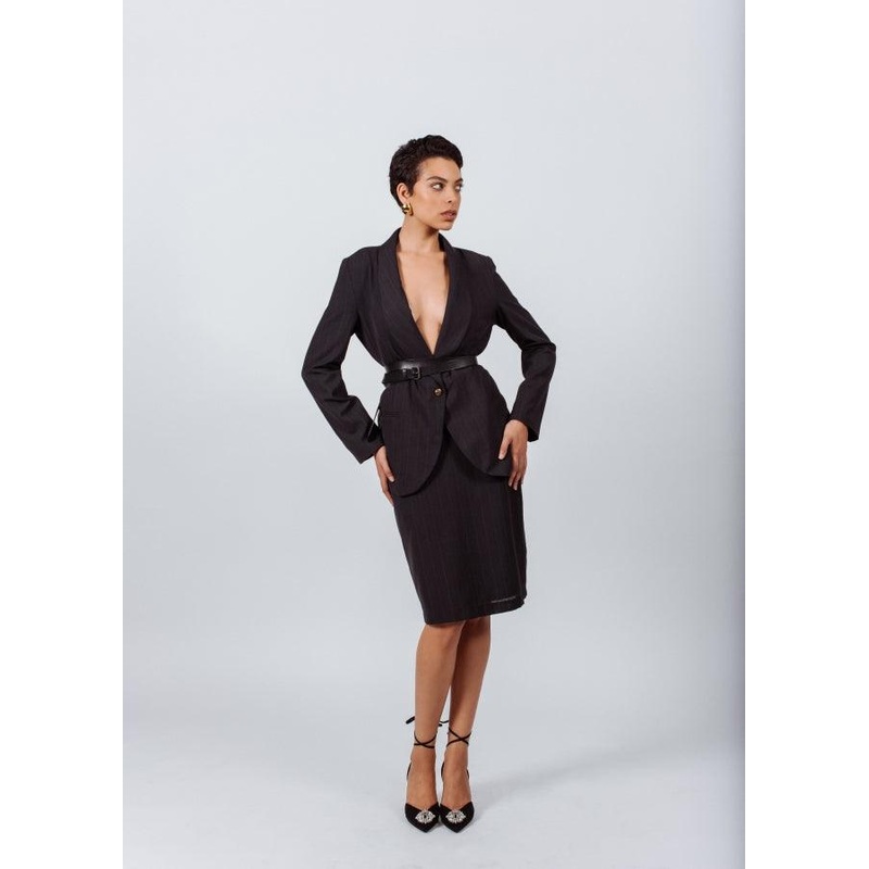 Wool Pencil Skirt | Le Russi