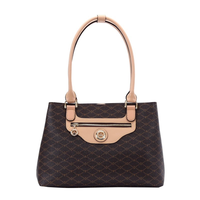 Misty U.S.A. Signature Collection Women’s Top Handle Purse in Brown